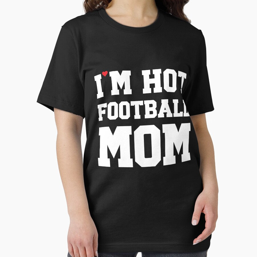 I'm Hot Football Mom - Football Couple Matching by Studio624
