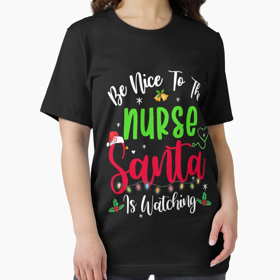 Nurse Christmas Nice Nurse The Classic is Retro Watching Vintage To Be Santa by FrankyTepper