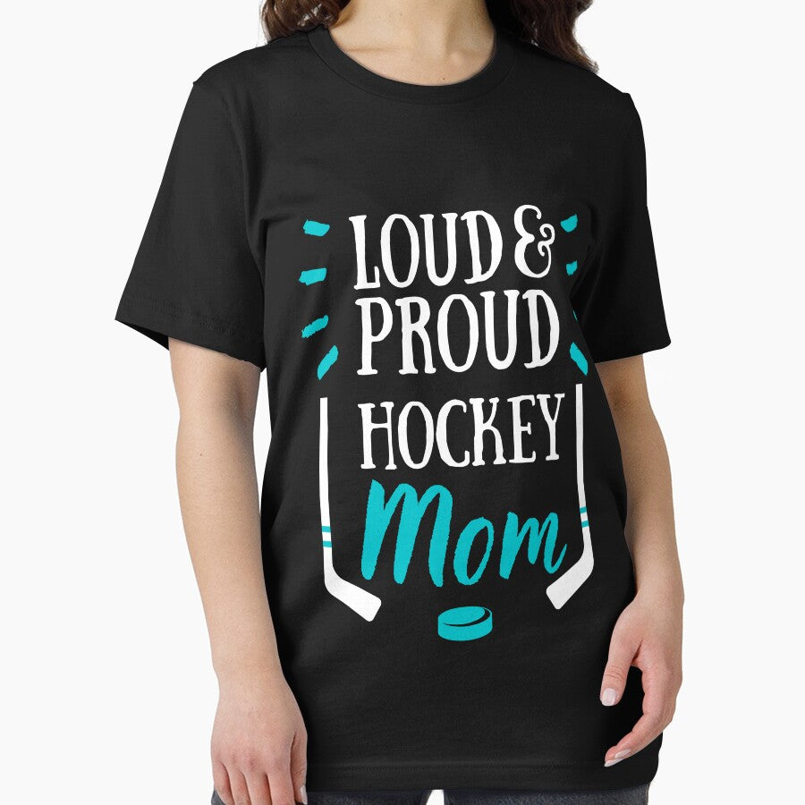 Loud & Proud Hockey Mom | Hockey Mom Gift by Presto Prints Design
