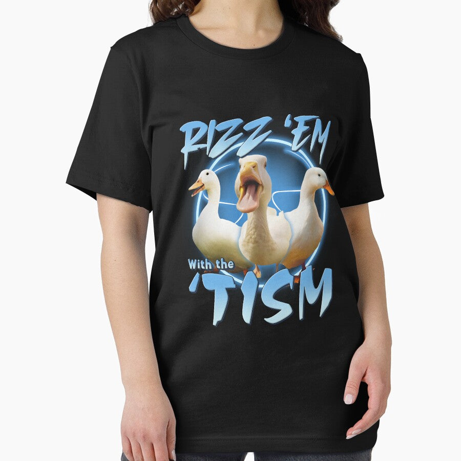 Duck Rizz Em With The Tism Funny Animal Lover by LeoVargasVelha