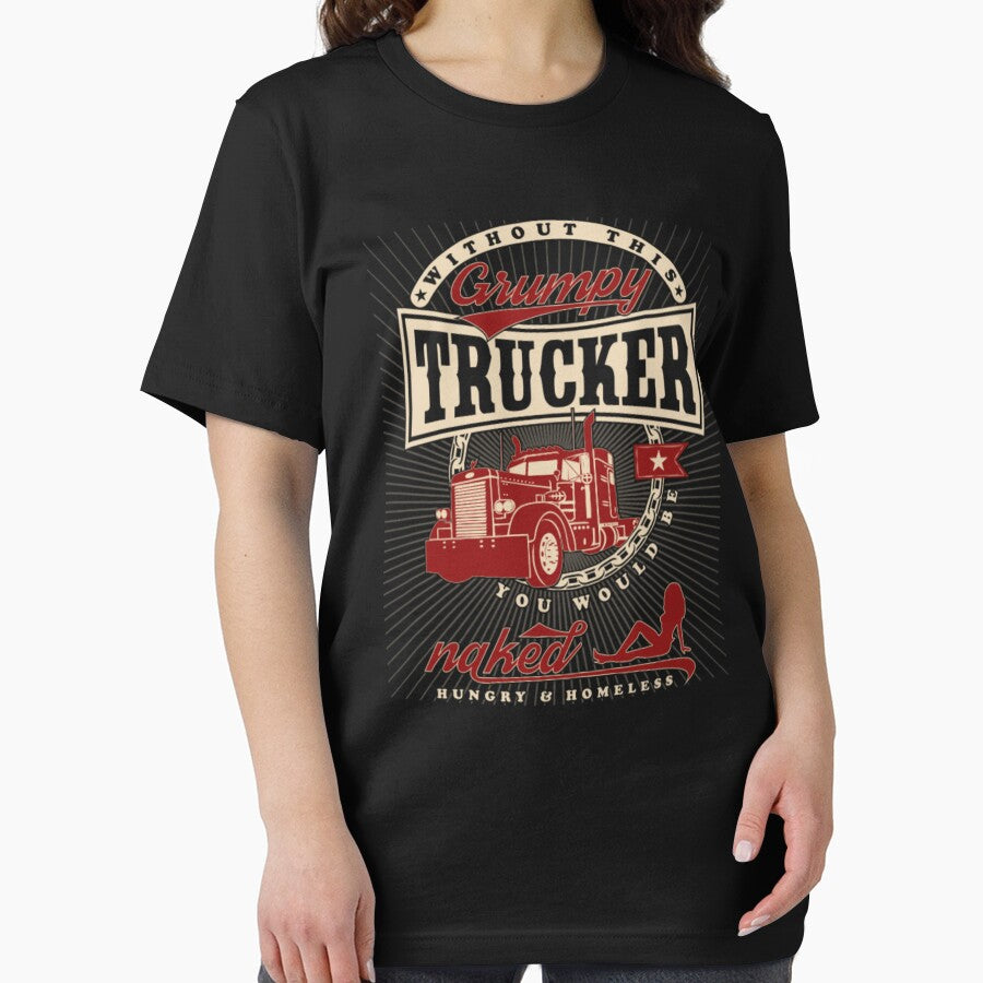 Grumpy Trucker by aryagiri