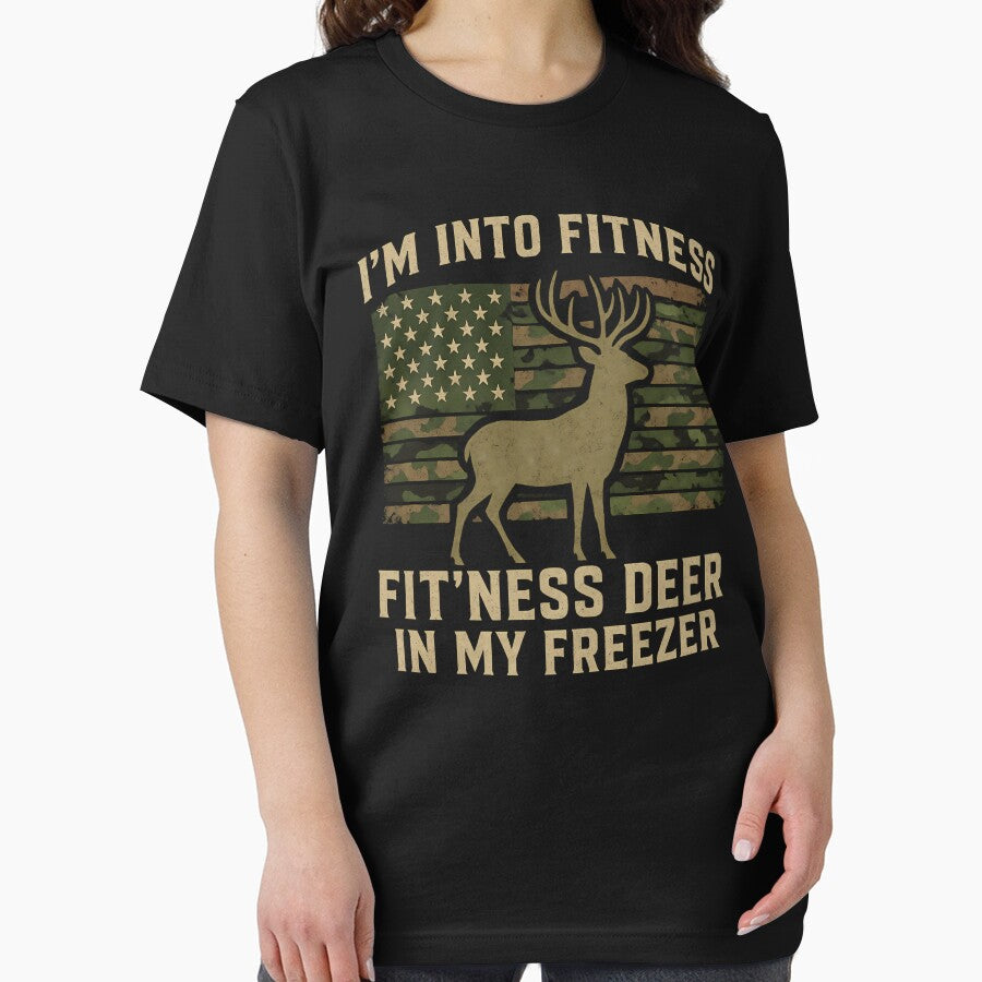 Funny Hunting - I'm Into Fitness Fit'ness Deer in My Freezer by ZBIFBOUETLA