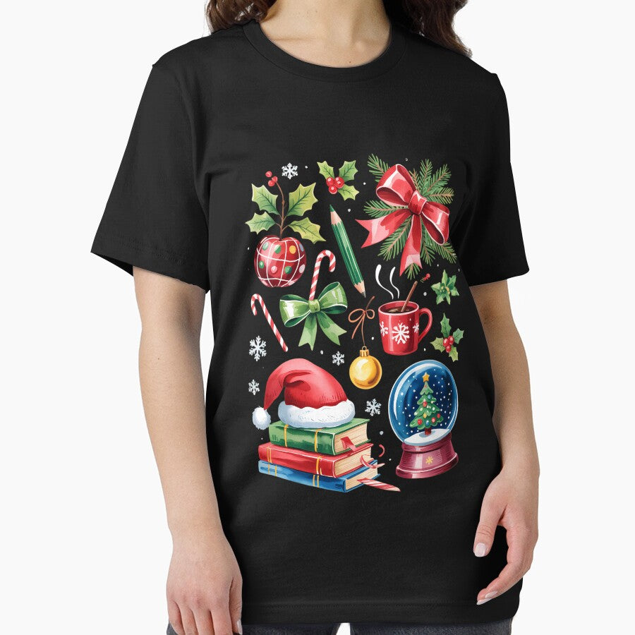 Coquette Bow Teacher Christmas School Xmas Winter by aidenpier