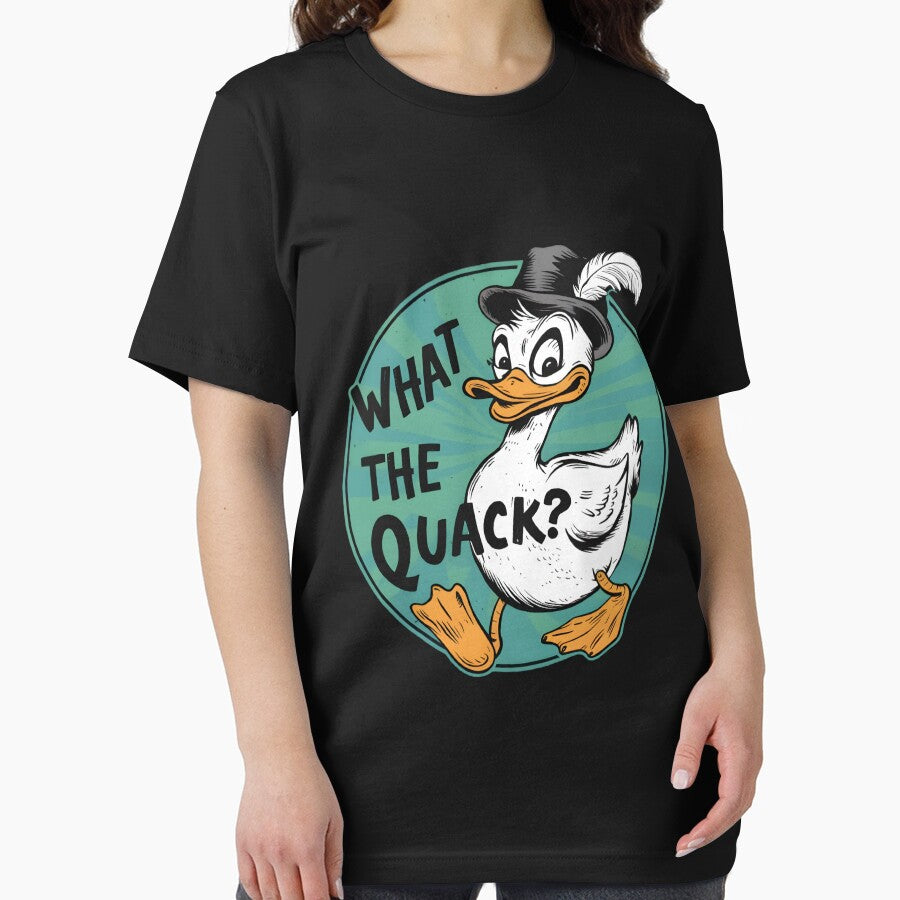 What the Quack? Funny Duck Essential T-Shirt by TheInkyOwl-TIO