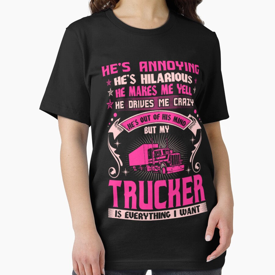 Annoying Hilarious Trucker Is Everything I Want by aryagiri