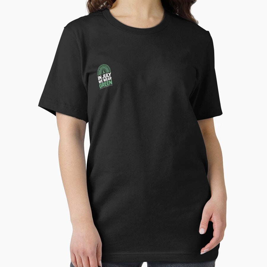 In July We Wear Green Minority Mental Health Awareness Month by procionartss