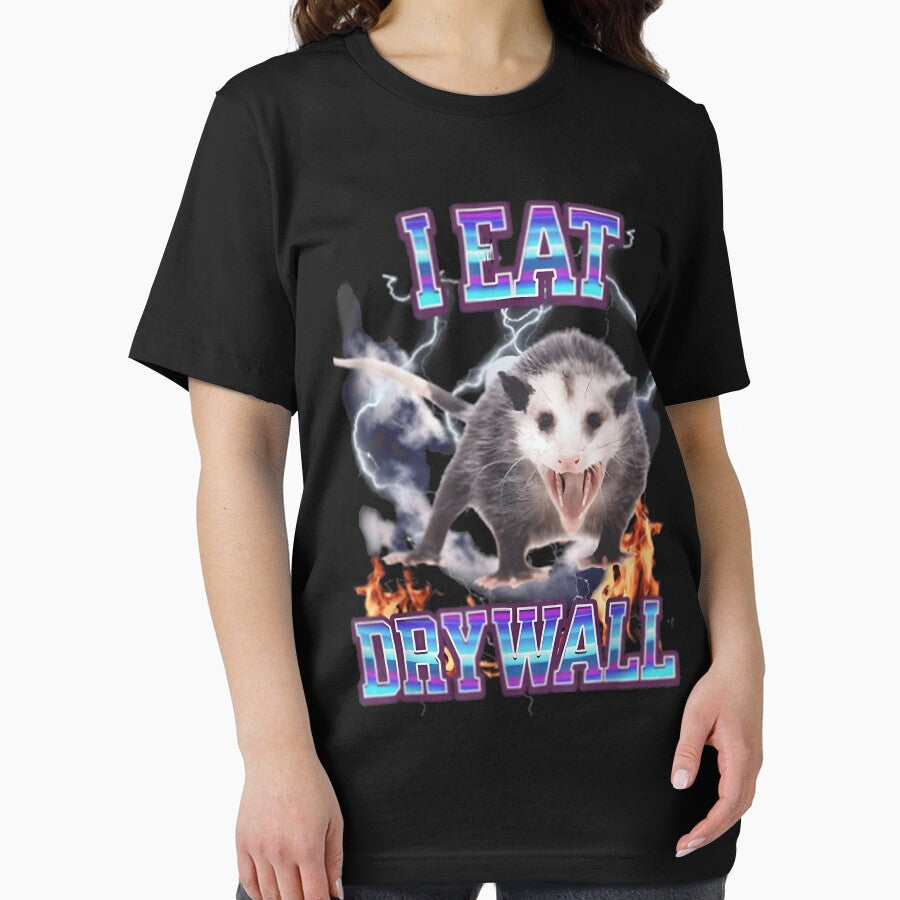 I EAT DRYWALL POSSUM by ChestOutLoud