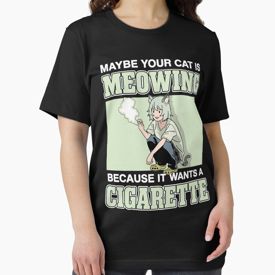 Meowing Because It Wants a Cigarette by thefirstbroo