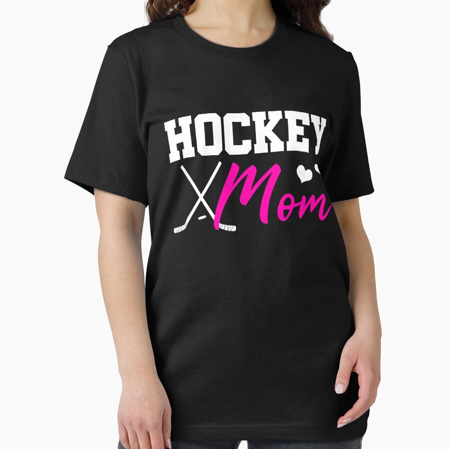 Hockey Mom T shirt by 3familyllc