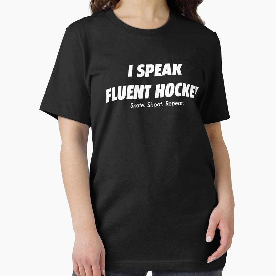 I Speak Fluent Hockey by BallerTeeShop