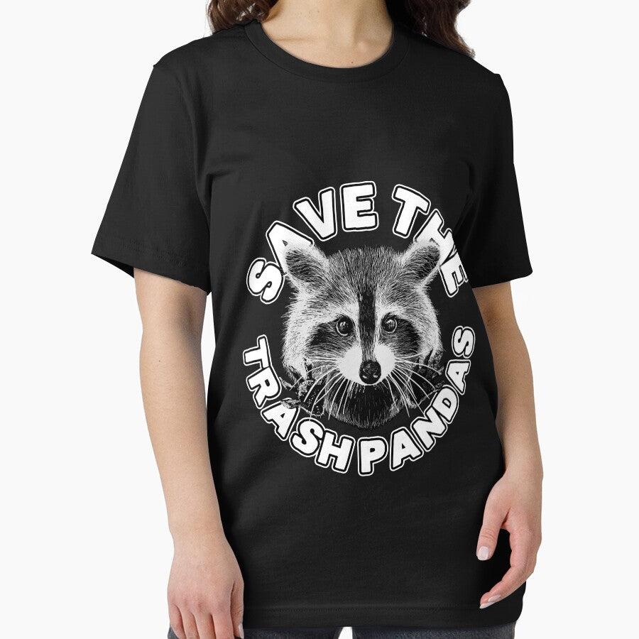 Save the Trash Pandas Raccoon Animal T-shirt by theglaze