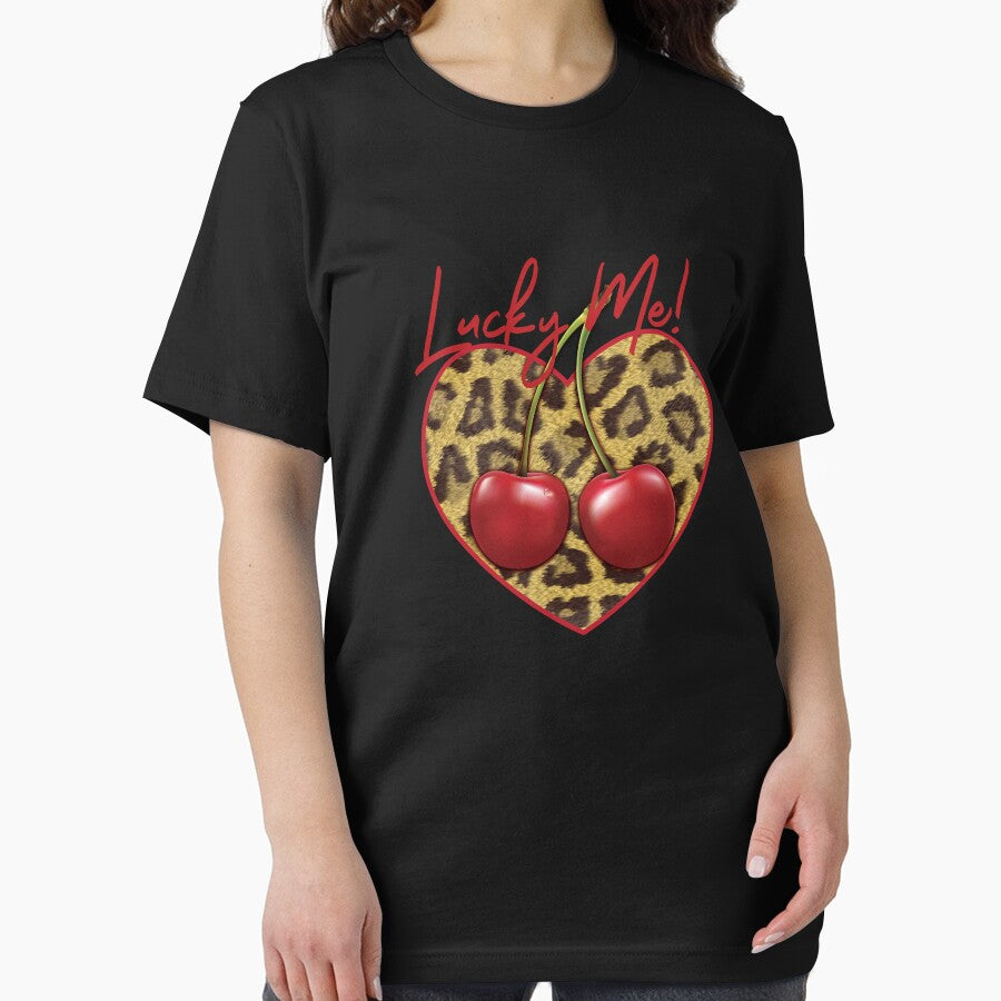Leopard Print Heart Cherry by PMSNshop