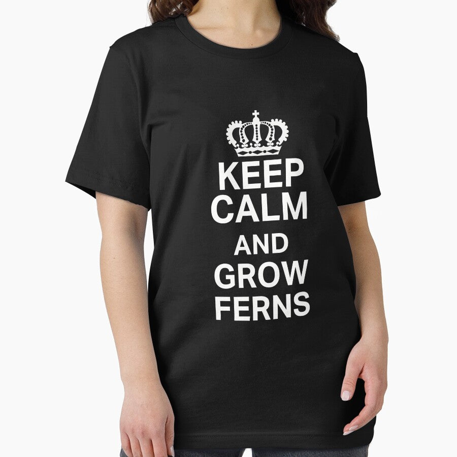Keep Calm Grow Ferns Fun Gardening Design by LGamble12345