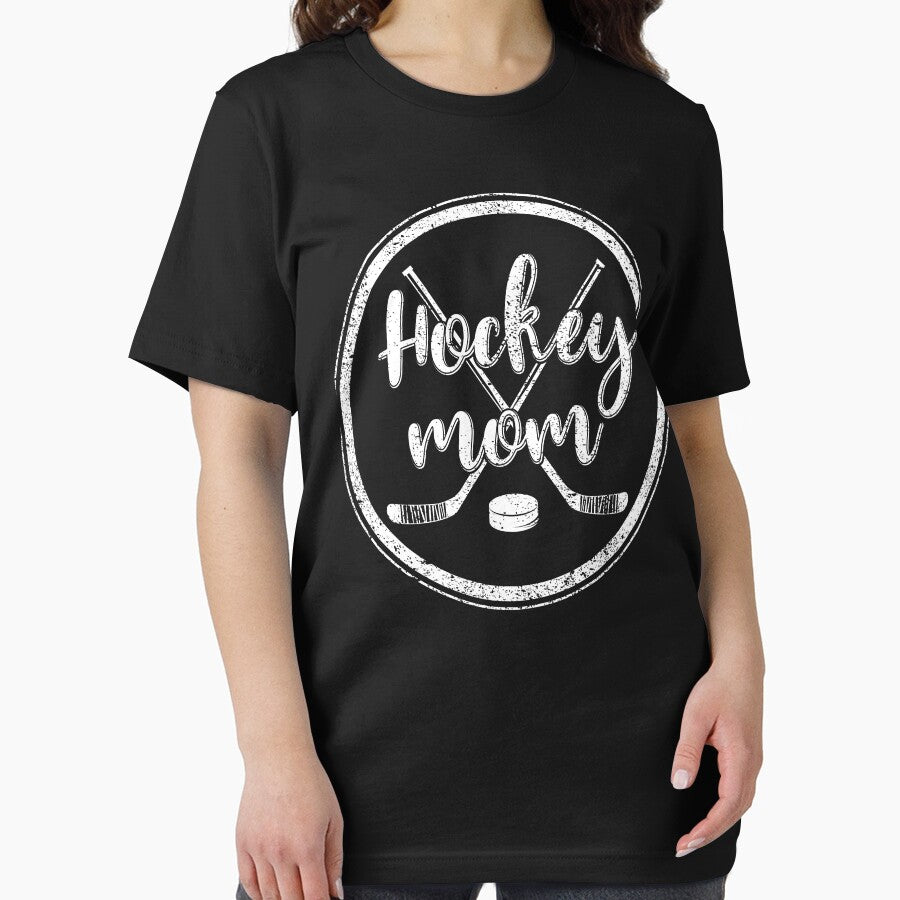 Hockey Mom Winter sports Ice Hockey Gift by rifatart