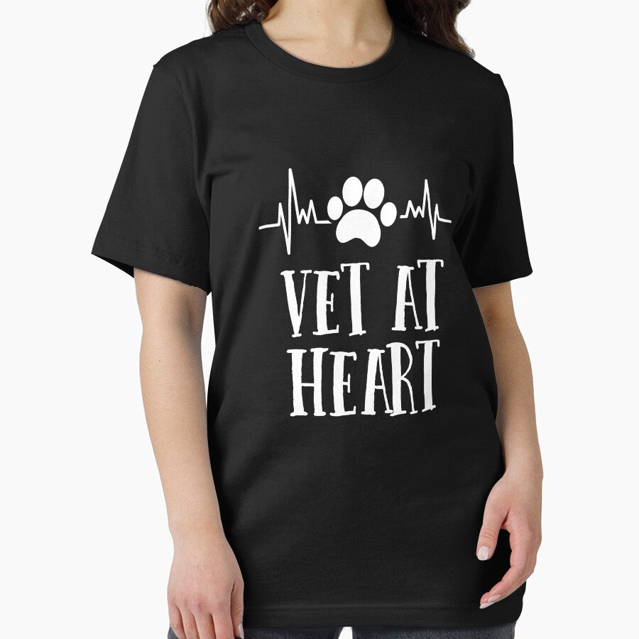 Vet At Heart Dog Doctor Veterinarian Nurse Vet Tech Student by 14thFloor