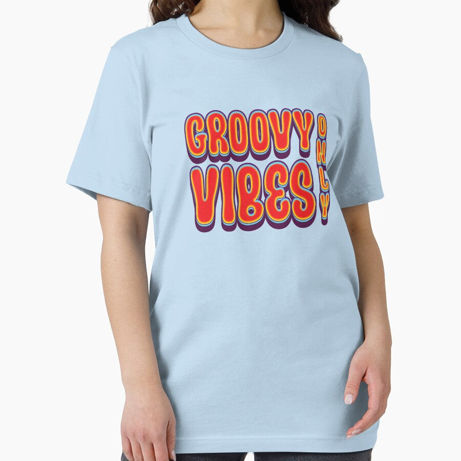 Groovy Vibes Only - Retro by Whimsical  Thinker