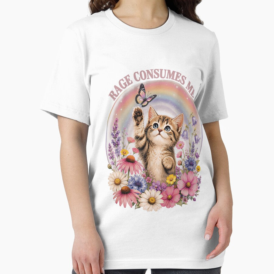 Rage Consumes Me Funny Cat by gear-posters