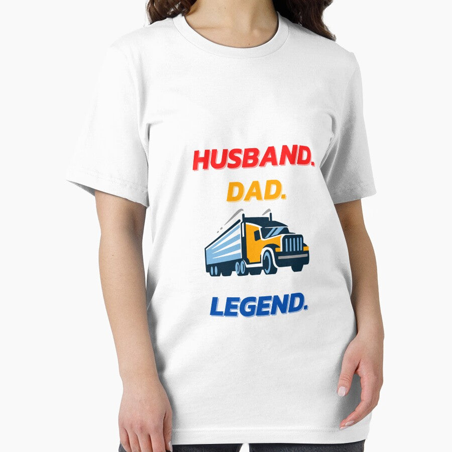 Husband dad trucker legend by Hichem Ben Boubaker