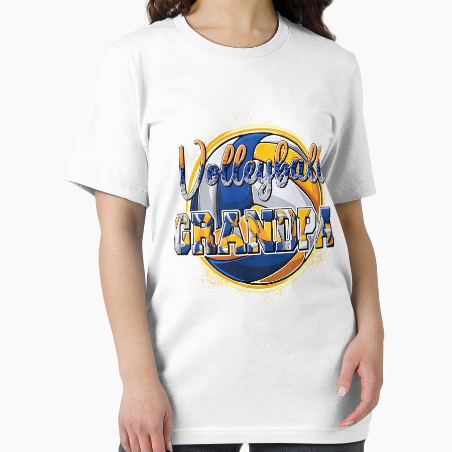 Volleyball Grandpa game day Volleyball season father's day by TrendySisters