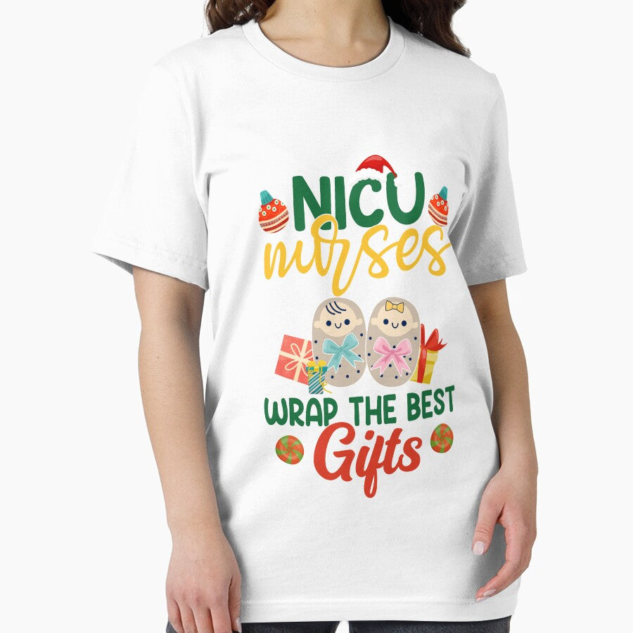Merry Nurse Xmas For NICU Nurses Team Tiny Humans Christmas by MortiStolten