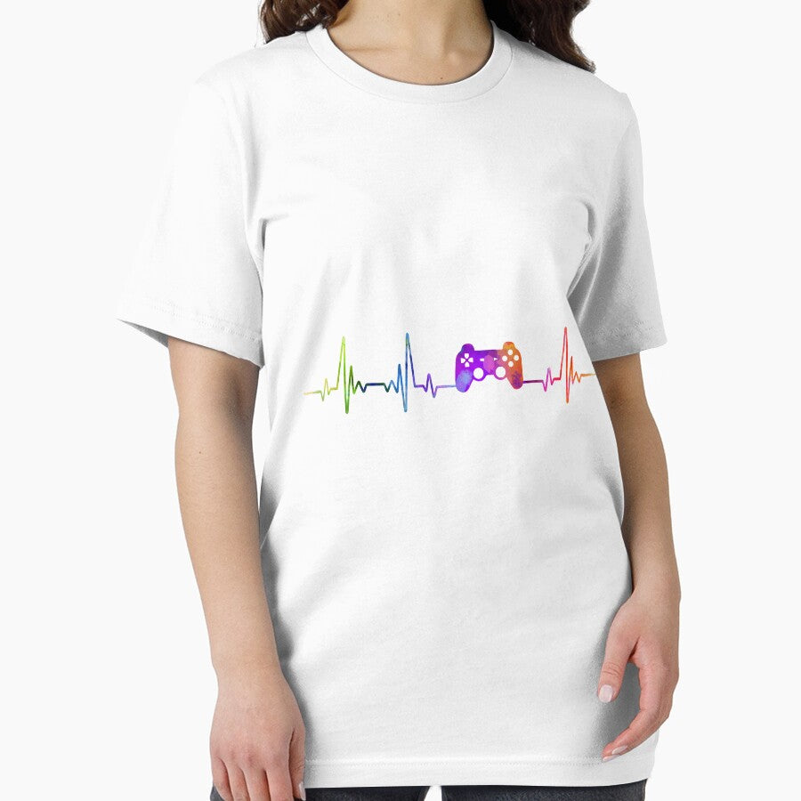 Game heartbeat watercolor, Game watercolor, Game heartbeat by loves789