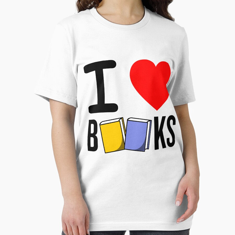 I love Books T-Shirt Funny Book Lover Shirt Gift by Anumber1