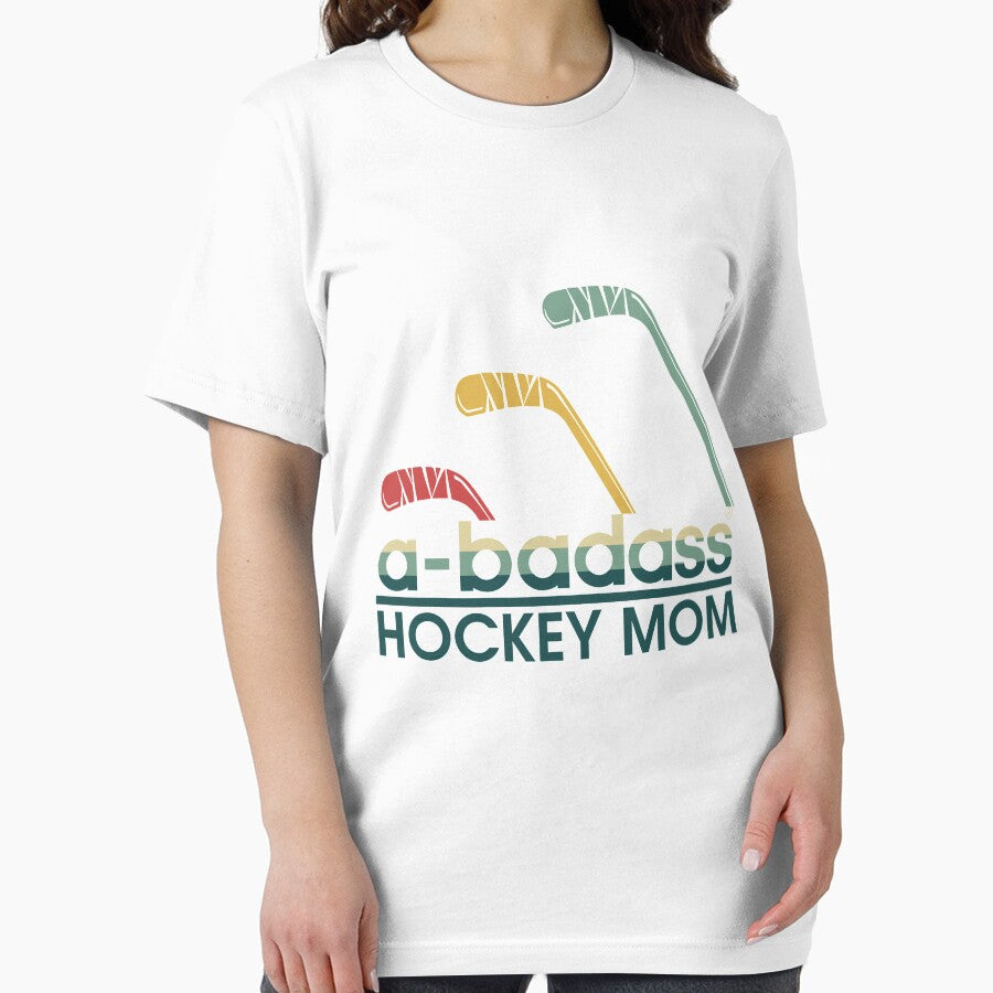 a-badass Ice hockey mom vintage by jentochicken