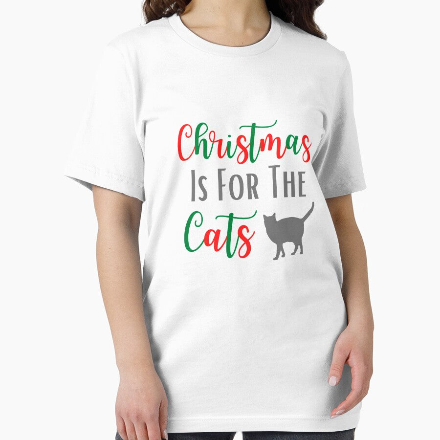 Christmas Is For The Cats | Cat Christmas | Cat Lover Christmas Gift by Presto Prints Design