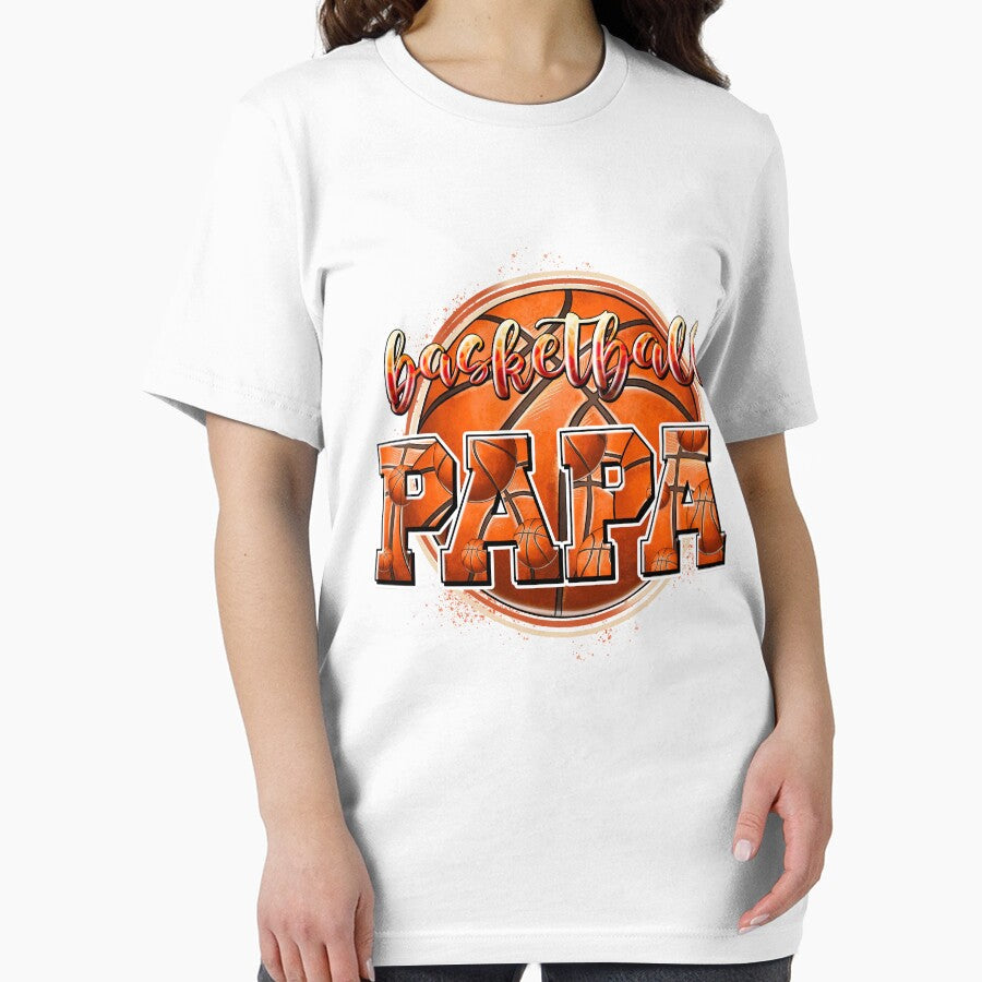 Basketball Papa game day Basketball season father's day by TrendySisters