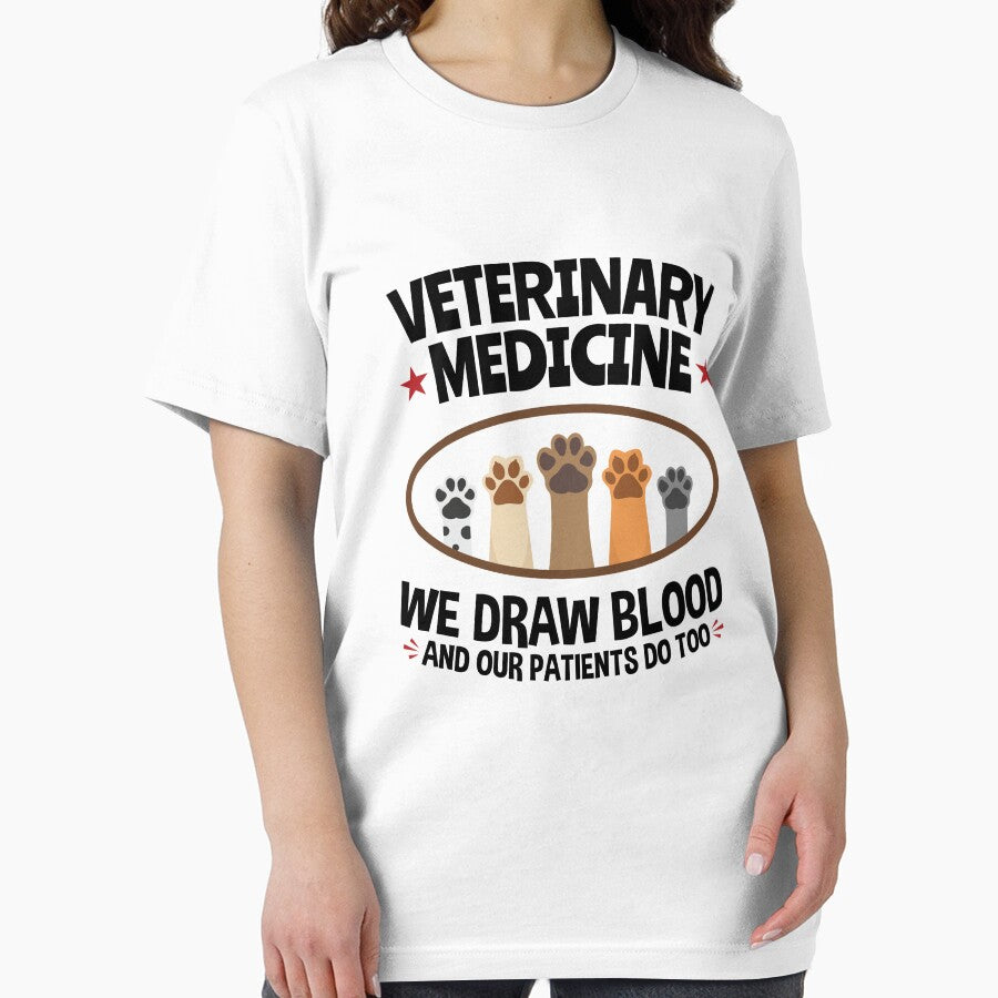 Veterinary Medicine We Draw Blood Funny Vet Tech by jaygo