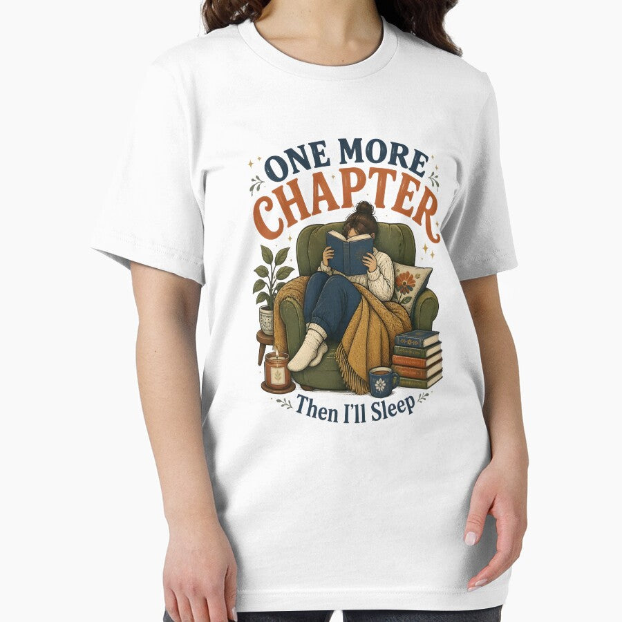 One More Chapter Cozy Reading Book Lover by DESIGNNOUR