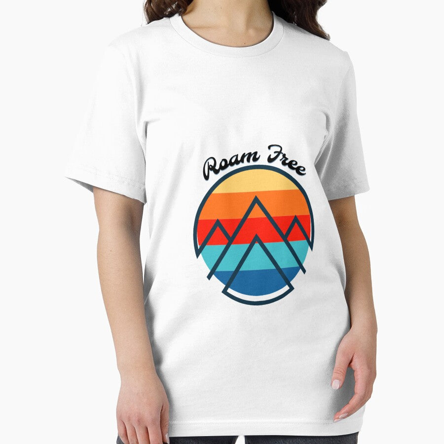 Roam Free | T-Shirt, Sticker by NicolasGlowArt