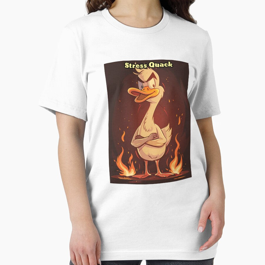 Sassy Duck Reactions: Stress Quack Funny Duck Meme by MiraLumeStudio