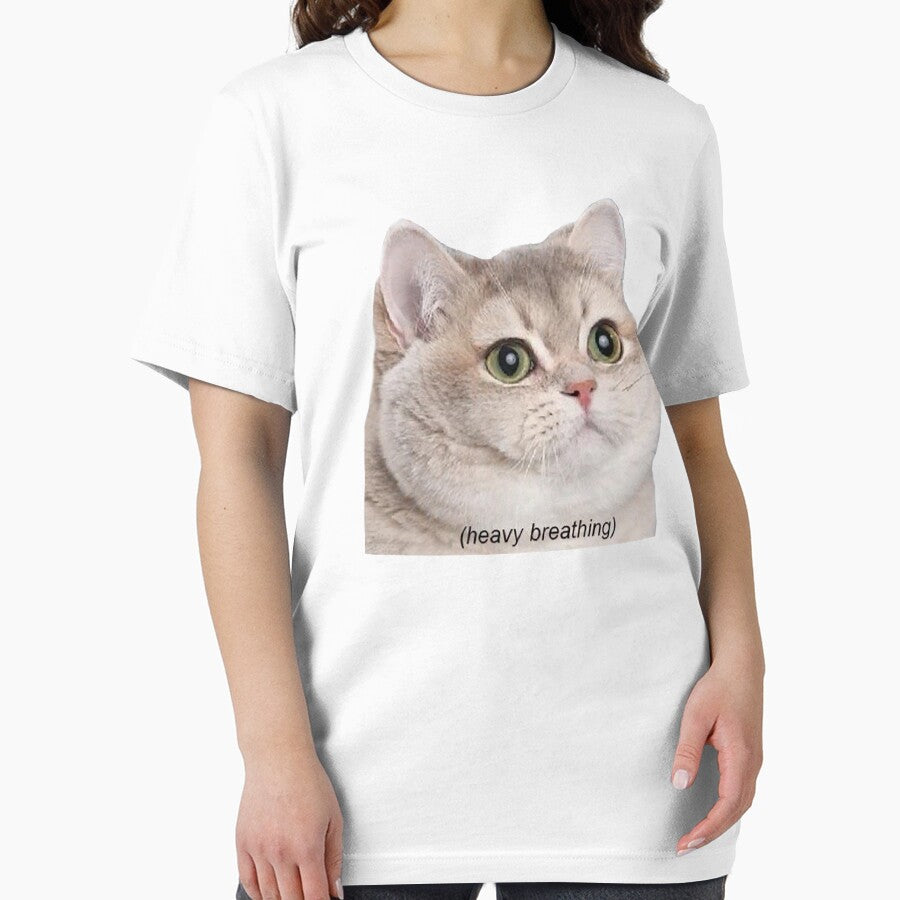 Heavy Breathing Cat by Meme Economy