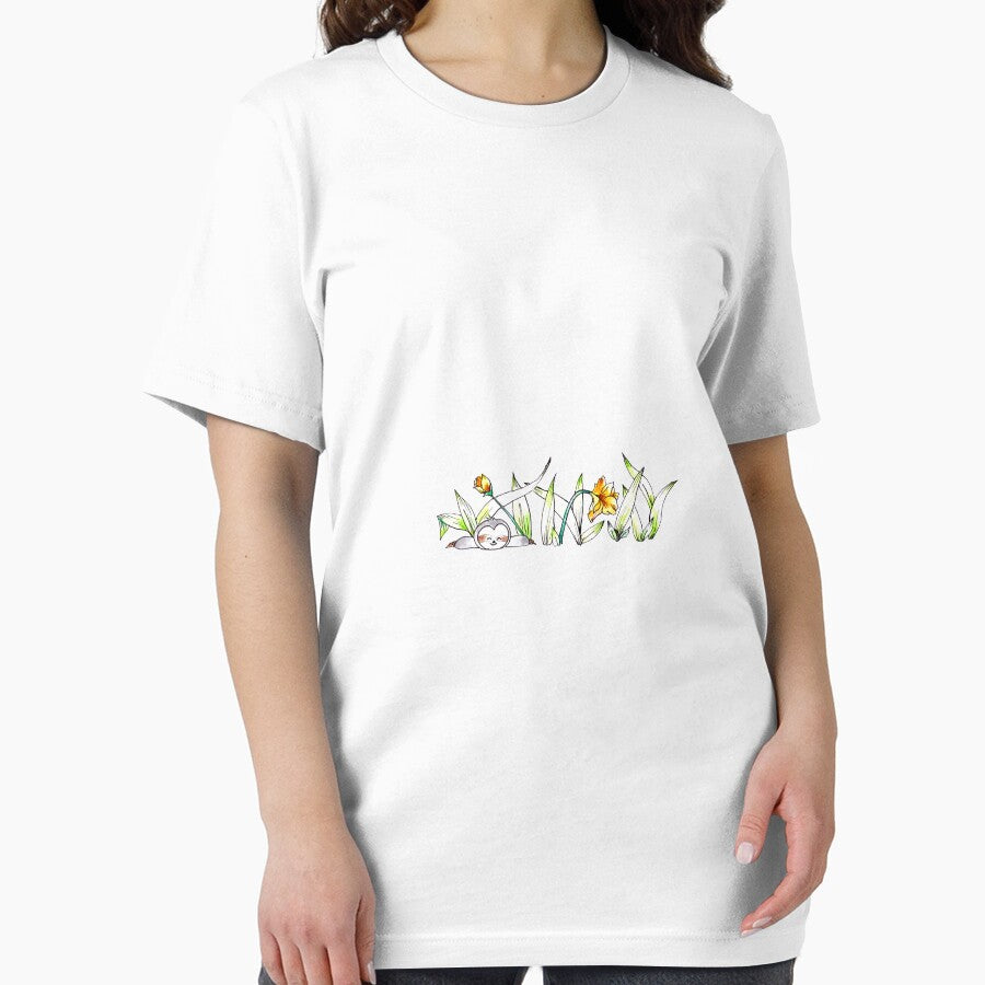 Hidden Sloth in Daffodils by Sweet Dreams Of Art