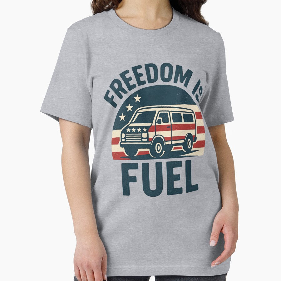 Freedom Is Fuel – Patriotic Van Life Military Lifestyle by SidTastic