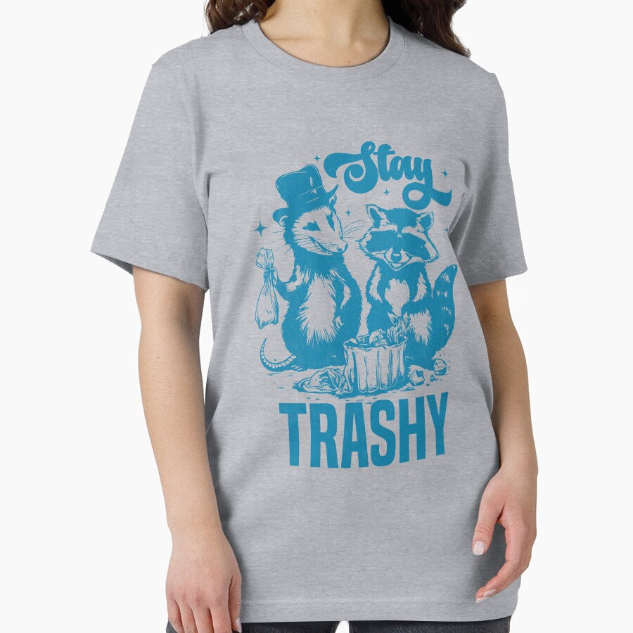 Stay Trashy Raccoon and opossum by hautehub