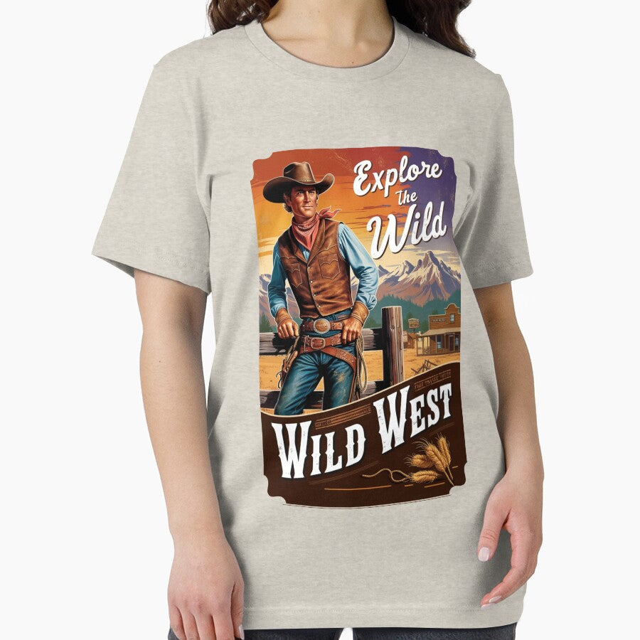 Wild West: Cowboy Adventure Retro Travel Poster by Maverick Spirit