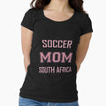 Proud SOUTH AFRICA Mom Soccer World Cup USA T-Shirt 2026 | Gift for Mom | Soccer Life Shirt by Mama ink co.