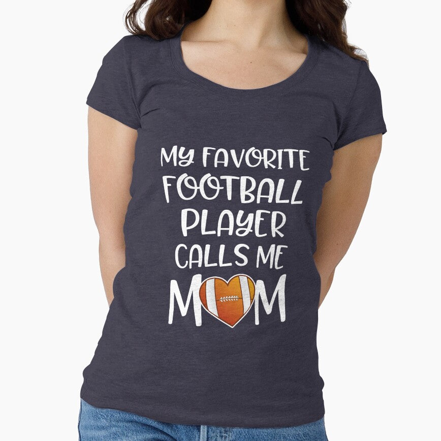 My Favorite Football Player Calls Me Mom Gift by MommyMakesGifts