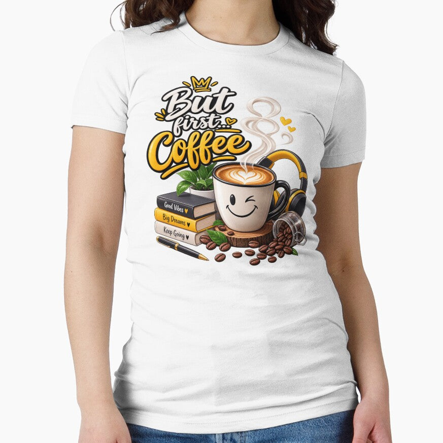 But First Coffee – Cozy Coffee Lover by ✨ Daily Vibe Studio ✨