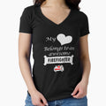 Firefighter Lover Birthday Surprise My Heart Belongs by smily-tees