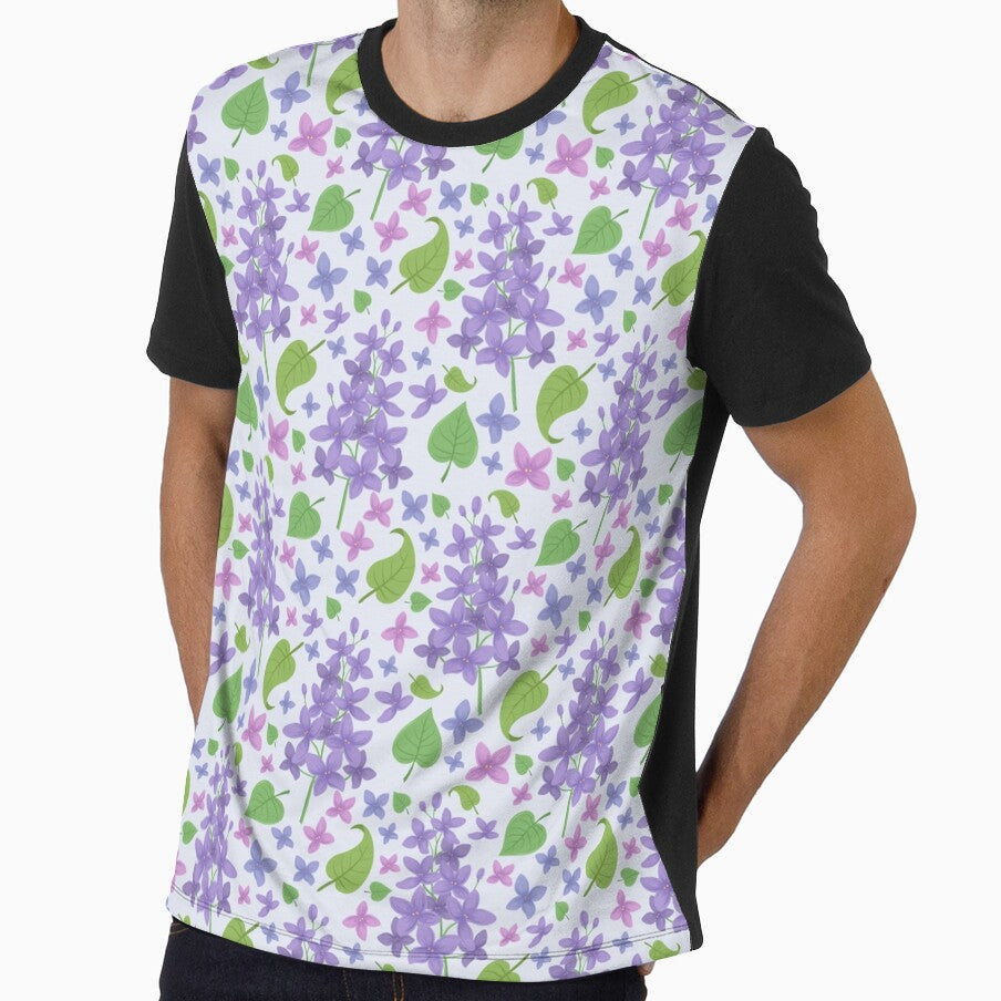 liliac flowers and leaves Pattern by TastefulDesigns