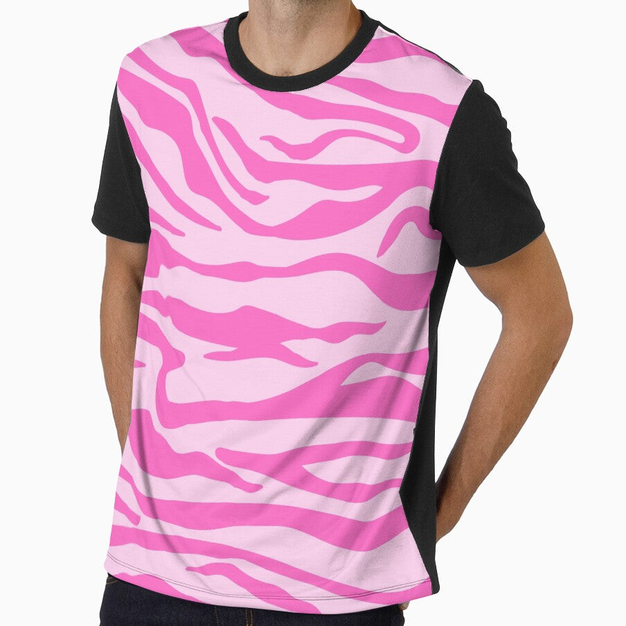 pink zebra print by Jadie Barnhart