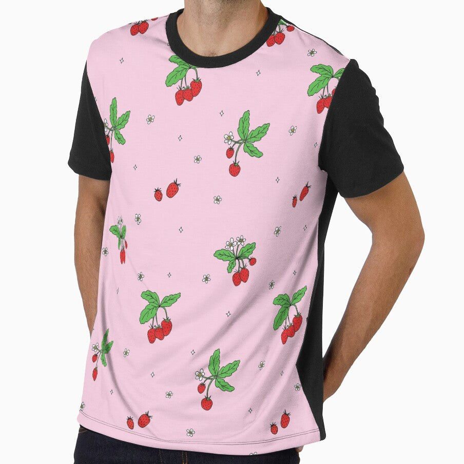 Hand-Drawn Strawberry Pink by LastNovember