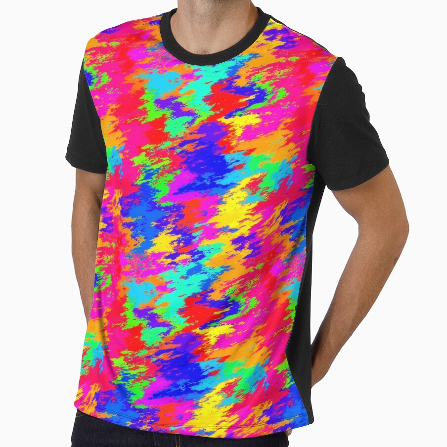 Psychedelic Color Explosion by Dawne's Designs