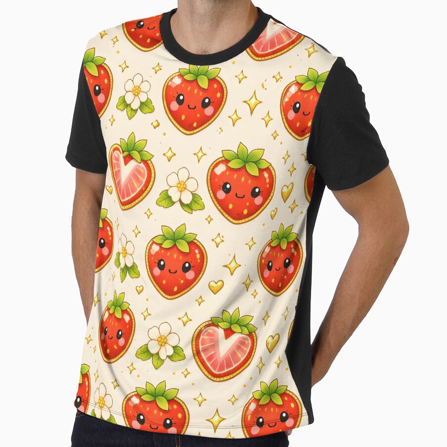 strawberry pattern by Saucebyte