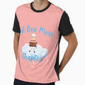 Just One More Chapter Sheep Reading (pink) by Novelty-Shirts