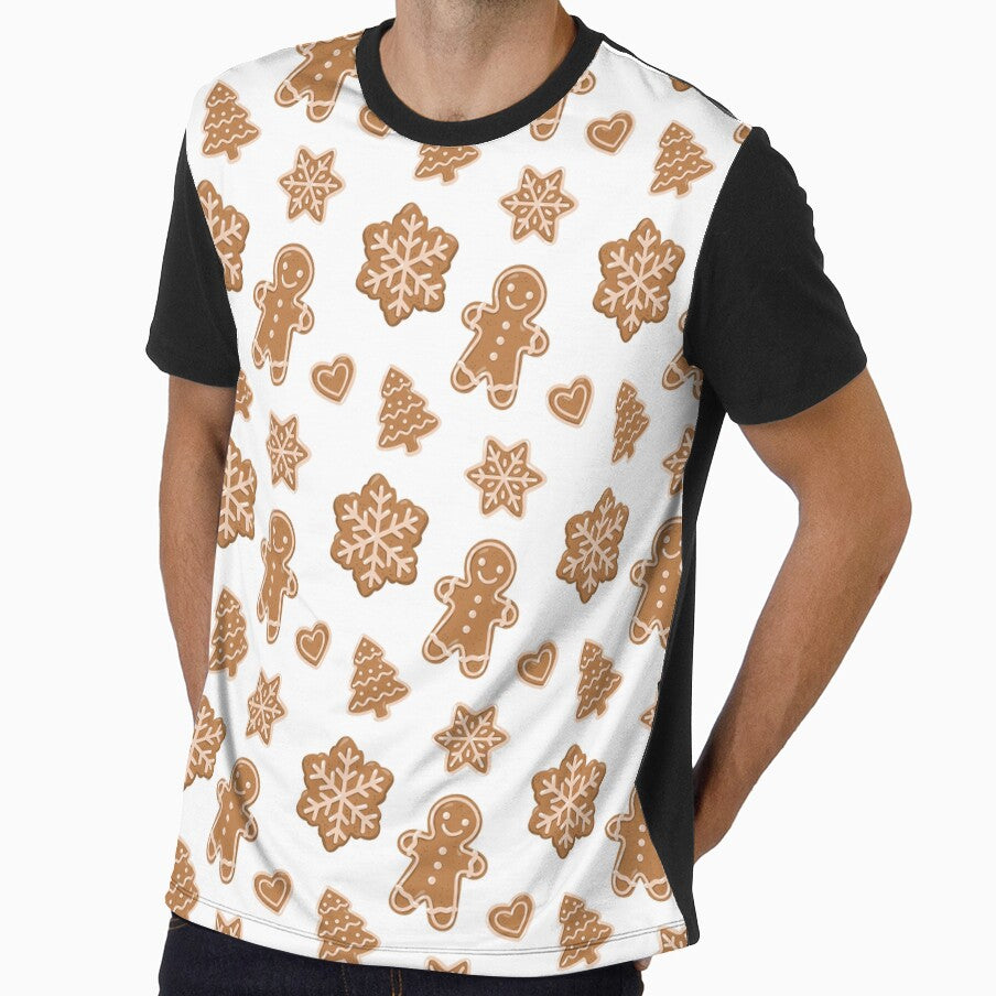 Cute Christmas Gingerbread Cookies Pattern by EvLip-Artist