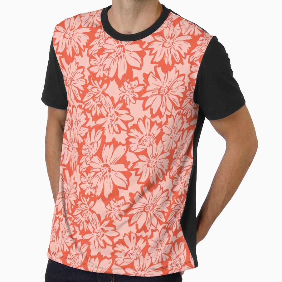 Daisy Flower Pattern, Floral Pattern, Decorative Flowers by graphic-genie